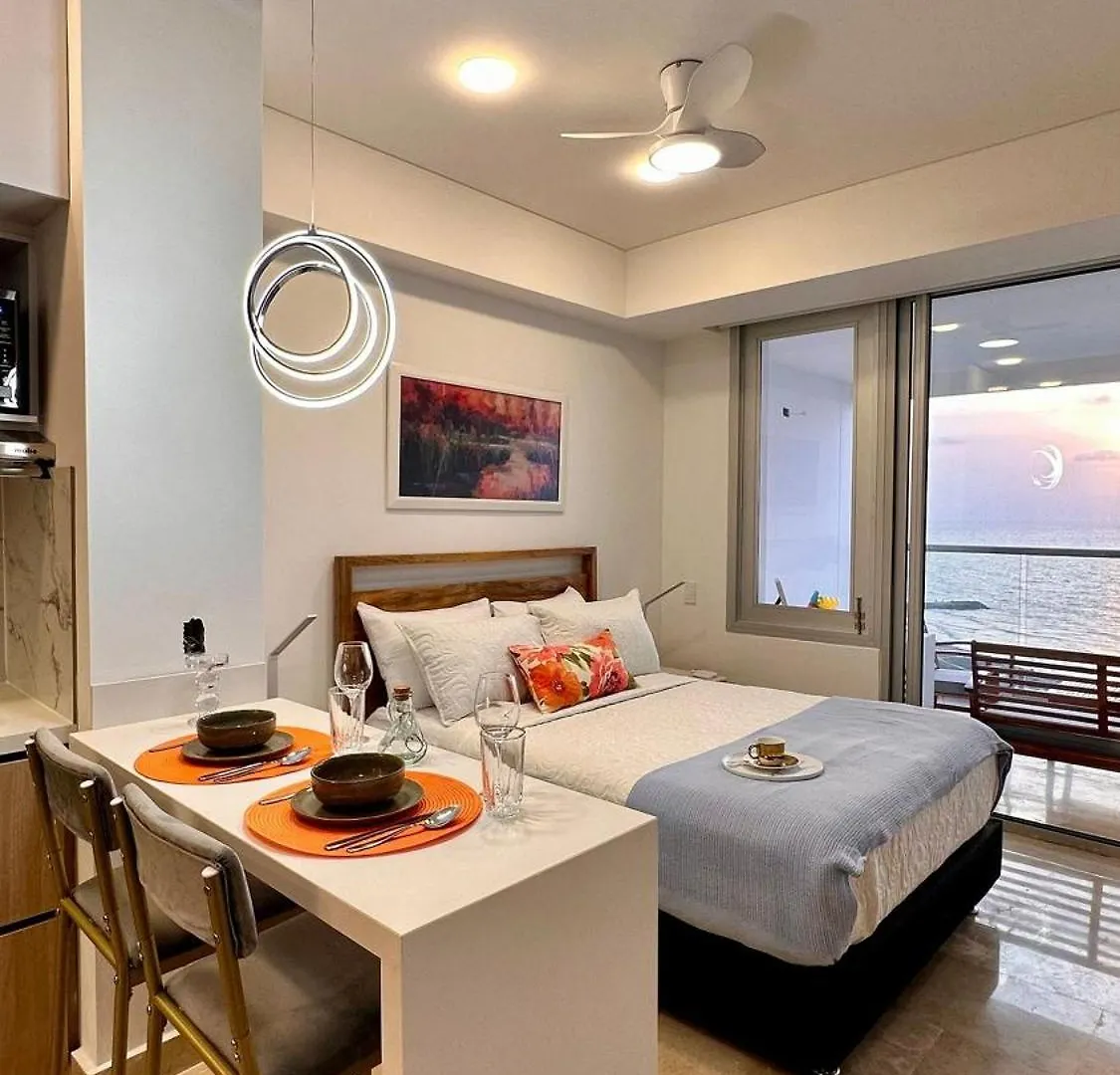 Apartment Cb1506 Suite Frente Al Mar Con Vista Increible Cartagena